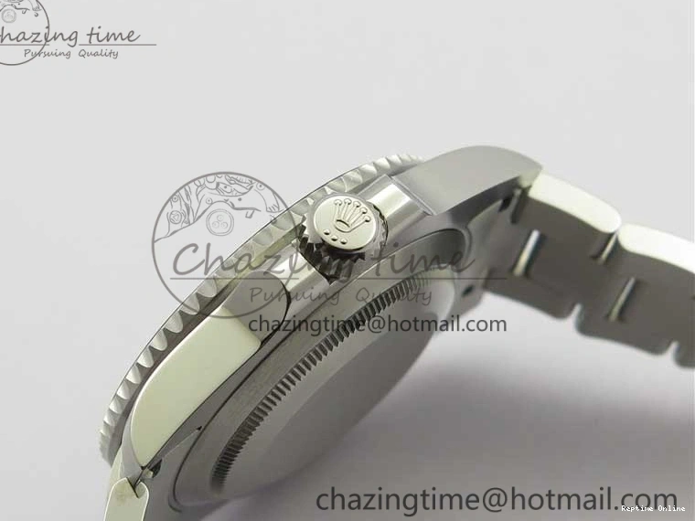 1221 Submariner 114060 No Date Black Ceramic ZZF 904L 1:1 Best Edition on SS Bracelet A Original 2989